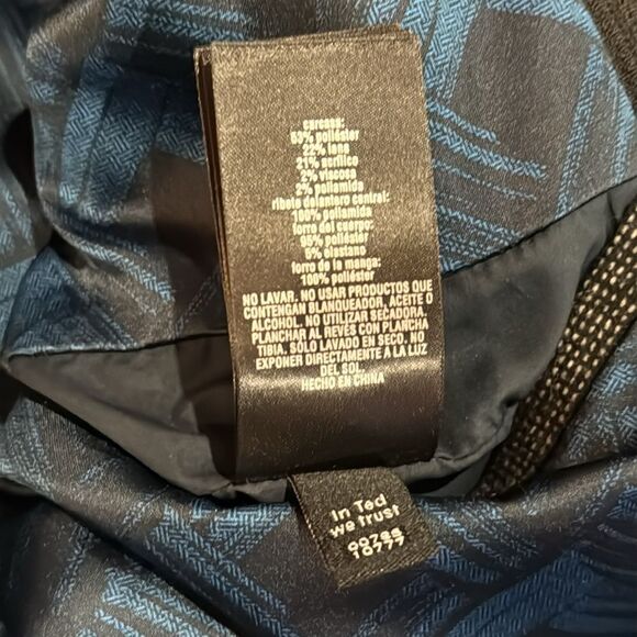 Ted Baker Mens London Sheldon WoolBlend Jacket Size 5/US Large - Picture 10 of 12